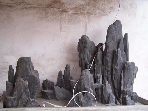 山水假山盆景 微縮天地間的自然雅趣